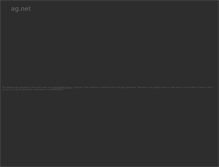 Tablet Screenshot of ag.net