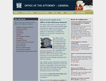 Tablet Screenshot of ag.gov.fj